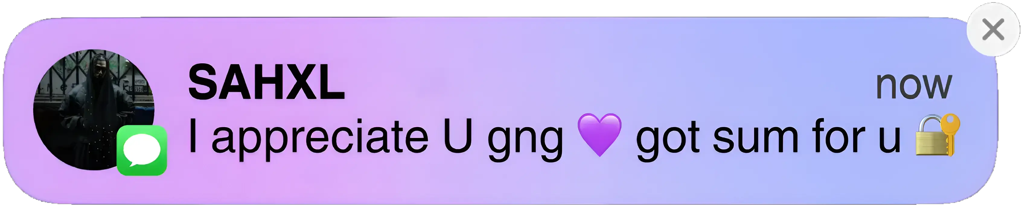 SAHXL message